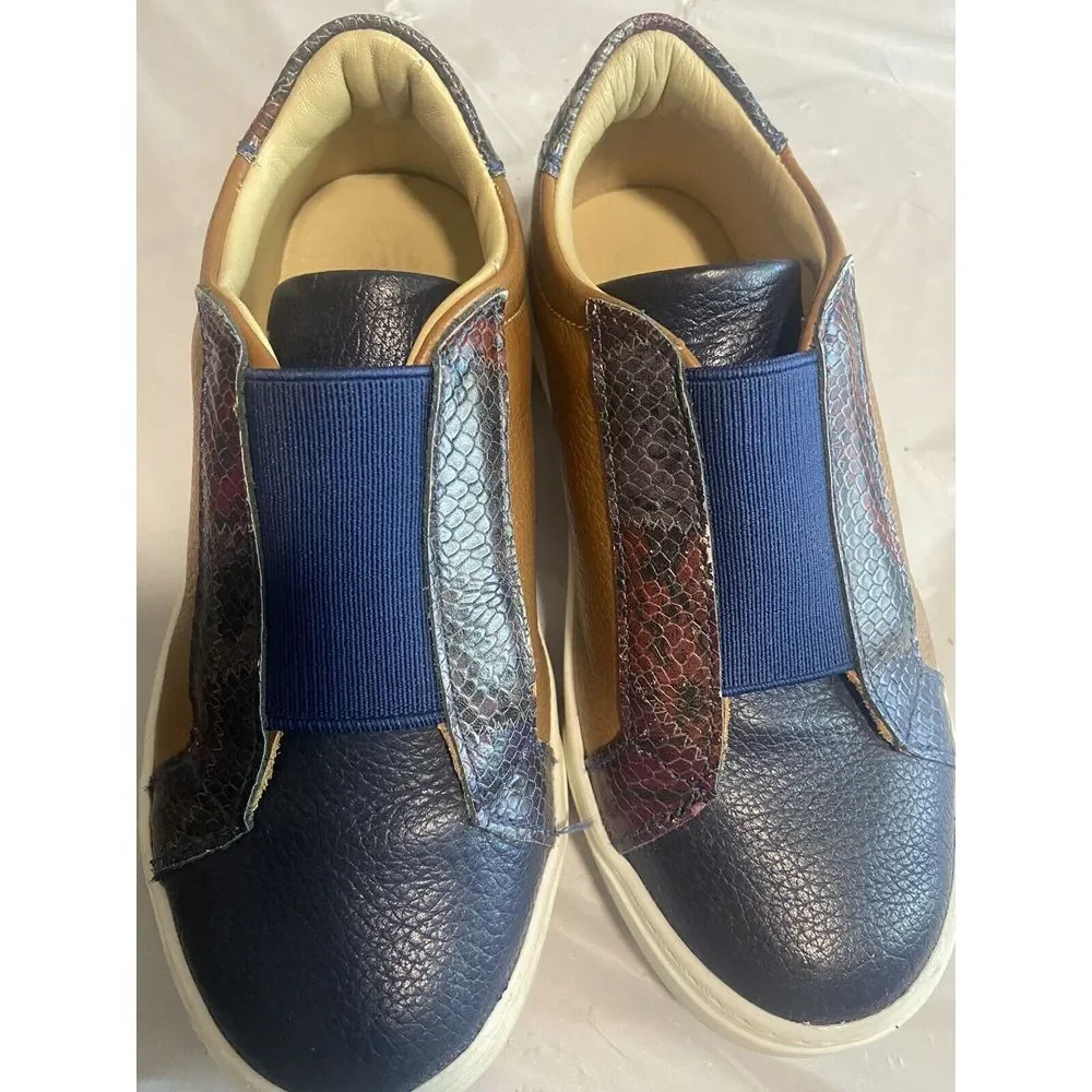 Unisex Marc Joseph‎ New York Leather Slip-Ons- Size 13- Very Nice